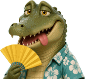SwFl Ductless Pros gator mascot